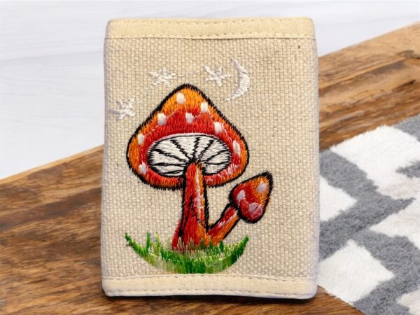 Hemp Wallet, handmade Natural fiber purse, eco-friendly unique wallet made with organic hemp fiber from Nepal, unisex wallet, Cotton Wallet - Image 4
