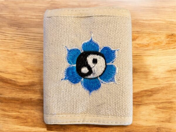 Hemp Wallet, handmade Natural fiber purse, eco-friendly unique wallet made with organic hemp fiber from Nepal, unisex wallet, Cotton Wallet - Image 6