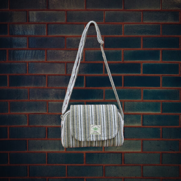 Women's Himalayan Hemp Side Bag With Strap – Eco Friendly Bag For Every Day Uses - Image 5